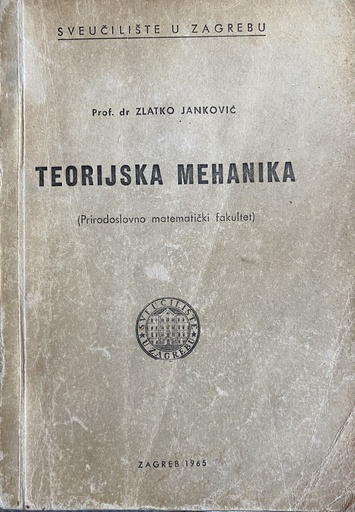 [B-01-4A] TEORIJSKA MEHANIKA