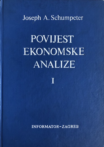 [B-01-1B] POVIJEST EKONOMSKE ANALIZE I