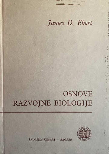 [B-01-1B] OSNOVE RAZVOJNE BIOLOGIJE