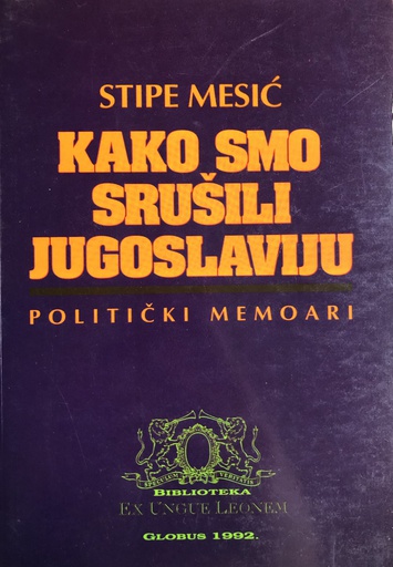 [B-02-5B] KAKO SMO SRUŠILI JUGOSLAVIJU