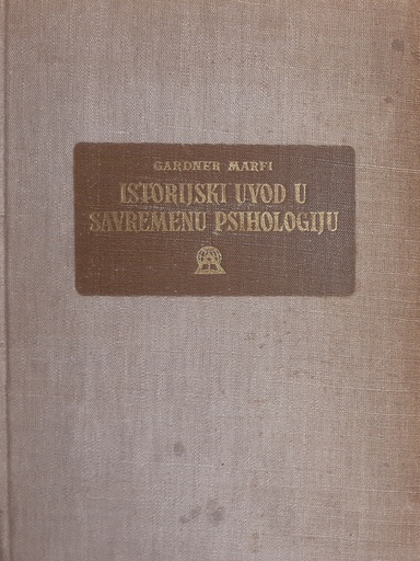 [B-03-2B] ISTORIJSKI UVOD U SAVREMENU PSIHOLOGIJU