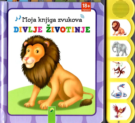 [B-03-1A] MOJA KNJIGA ZVUKOVA-DIVLJE ŽIVOTINJE