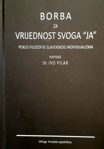 [O-01-5A] BORBA ZA VRIJEDNOST SVOGA ''JA''
