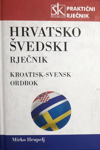 [B-04-3A] HRVATSKO ŠVEDSKI RJEČNIK