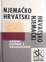 [B-04-3A] NJEMAČKO HRVATSKI DŽEPNI RJEČNIK S GRAMATIKOM