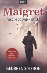 [A-03-6B] MAIGRET POKOJNI GOSPODIN GALLET