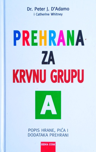 [GCL-5B] PREHRANA ZA KRVU GRUPU A