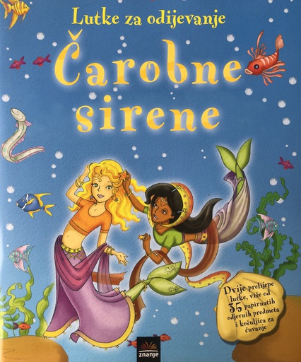 [A-02-7A] ČAROBNE SIRENE-LUTKE ZA ODJEVANJE