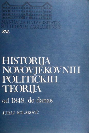 [GCL-4A] HISTORIJA NOVOVJEKOVNIH POLITIČKIH TEORIJA