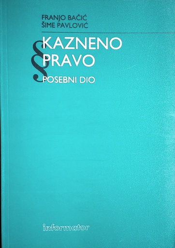 [GCL-2B] KAZNENO PRAVO - POSEBNI DIO