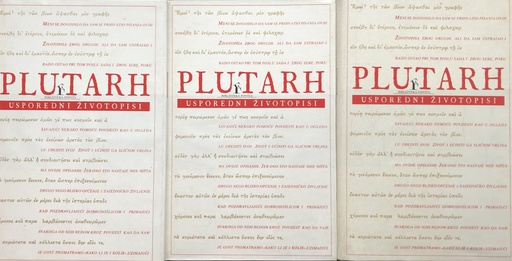 [A-04-6A] PLUTARH-USPOREDNI ŽIVOTOPISI 1-3