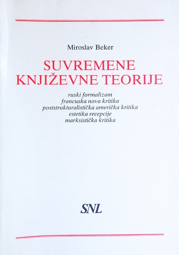 [O-01-2A] SUVREMENE KNJIŽEVNE TEORIJE