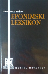 [GS-1B] EPONIMSKI LEKSIKON