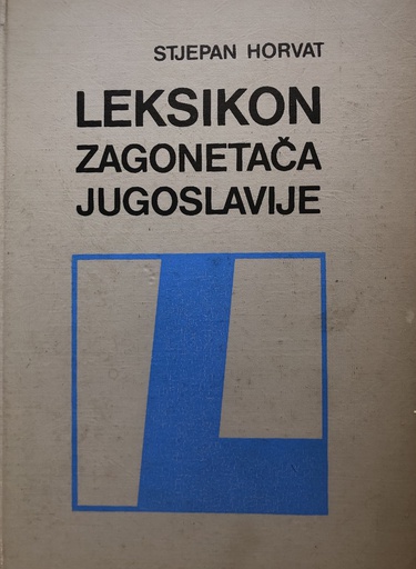 [A-08-6B] LEKSIKON ZAGONETAČA JUGOSLAVIJE