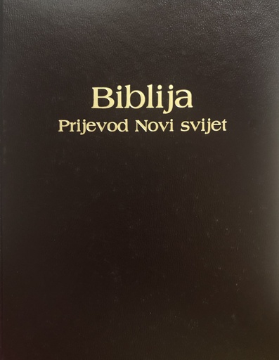 [A-12-6B] BIBLIJA-PRIJEVOD NOVI SVIJET