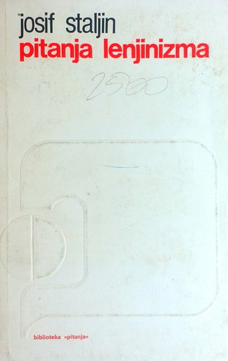 [GHL-2A] PITANJA LENJINIZMA