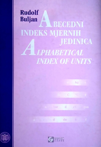 [B-09-5B] ABECEDNI INDEKS MJERNIH JEDINICA