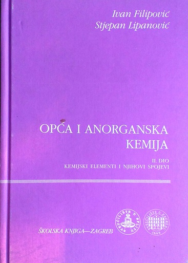 [C-02-3B] OPĆA I ANORGANSKA KEMIJA II. DIO