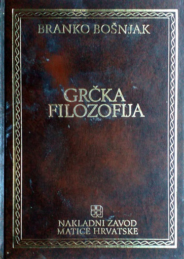 [GN-01-4B] GRČKA FILOZOFIJA