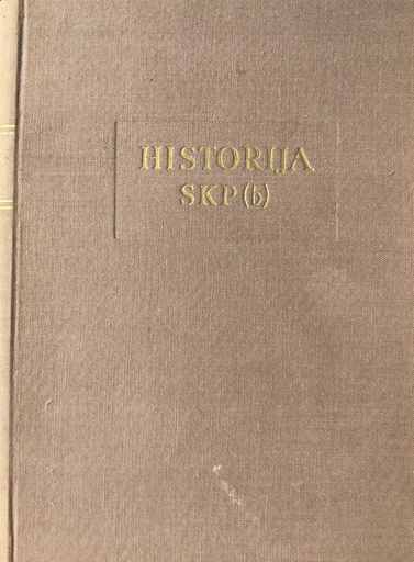 [C-01-3B] HISTORIJA SVESAVEZNE KOMUNISTIČKE PARTIJE (BOLJŠEVIKA)