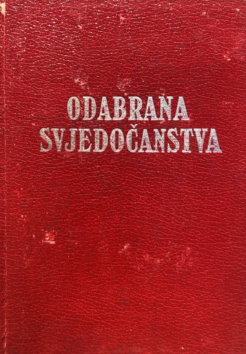 [C-02-6B] ODABRANA SVJEDOČANSTVA