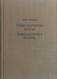 [C-04-4A] ČEŠKO-SLOVENSKI SLOVAR