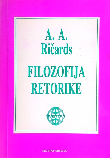 [C-06-5A] FILOZOFIJA RETORIKE