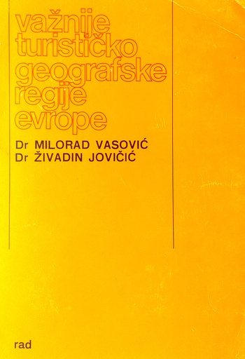 [C-06-6B] VAŽNIJE TURISTIČKO GEOGRAFSKE REGIJE EVROPE