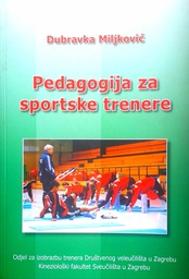 [C-10-4B] PEDAGOGIJA ZA SPORTSKE TRENERE