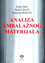 [C-10-4A] ANALIZA AMBALAŽNOG MATERIJALA