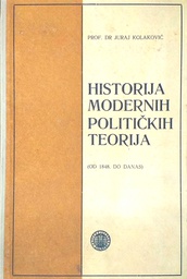 [C-11-3B] HISTORIJA MODERNIH POLITIČKIH TEORIJA