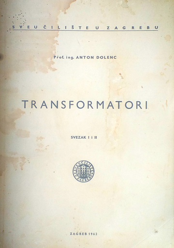[C-11-1B] TRANSFORMATORI SVEZAK I & II