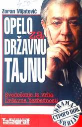 [C-09-2B] OPELO ZA DRŽAVNU TAJNU