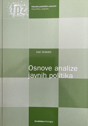 [O-02-3B] OSNOVE ANALIZE JAVNIH POLITIKA