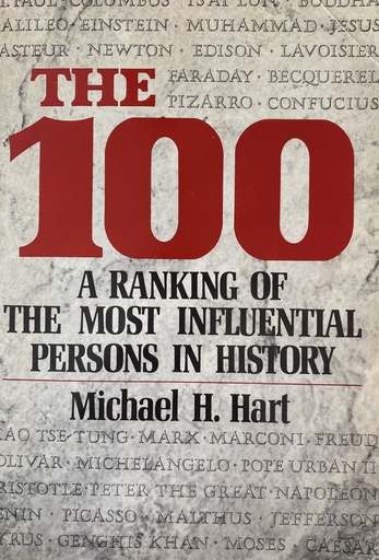 [O-02-2B] THE 100 A RANKING OF THE MOST INFLUENTAL PERSON IN HISTORY
