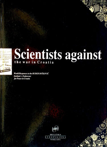 [C-09-1A] SCIENTISTS AGAINST THE WAR IN CROATIA