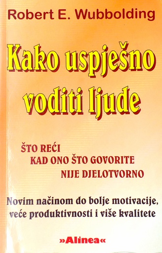 [D-03-2B] KAKO USPJEŠNO VODITI LJUDE