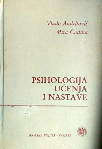 [D-03-5B] PSIHOLOGIJA UČENJA I NASTAVE