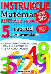 [D-04-2A] INSTRUKCIJE: MATEMATIKA - 5. RAZRED OSNOVNE ŠKOLE