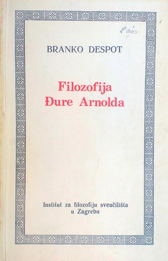 [D-04-4B] FILOZOFIJA ĐURE ARNOLDA