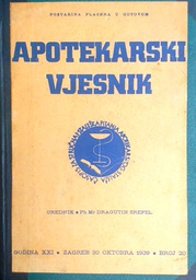 [D-04-4A] APOTEKARSKI VJESNIK - STALEŠKI DIO