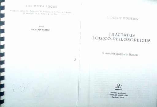 [D-03-1B] TRACTATUS LOGICO-PHILOSOPHICUS