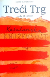 [D-05-3B] TREĆI TRG 13-14/2009. KATALONSKA KNJIŽEVNOST