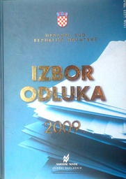 [D-05-3A] IZBOR ODLUKA 2009.