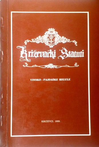 [D-05-5B] KRIŽEVAČKI ŠTATUTI