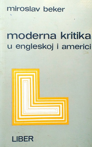 [D-07-2A] MODERNA KRITIKA U ENGLESKOJ I AMERICI