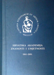 [D-05-1B] 140 GODINA HRVATSKE AKADEMIJE ZNANOSTI I UMJETNOSTI 1861.-2001.