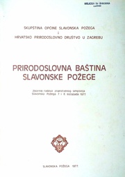 [D-07-4A] PRIRODOSLOVNA BAŠTINA SLAVONSKE POŽEGE