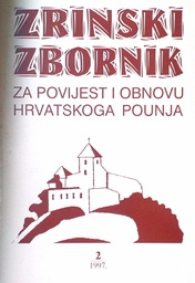 [D-07-1A] ZRINSKI ZBORNIK ZA POVIJEST I OBNOVU HRVATSKOGA POUNJA