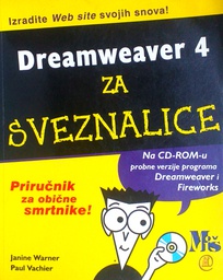 [D-12-2B] DREAMWEAVER 4 ZA SVEZNALICE